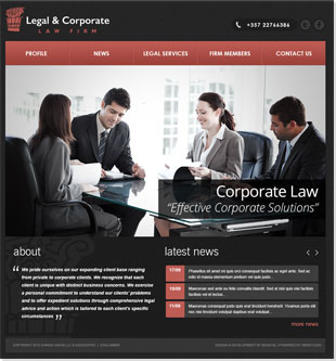 Legal & Corporate Law Firm Redesign Launch! A Professional Website With A Modern Design!